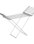 Electric Foldable Heated Clothes Airer with Wings 230W - Silver