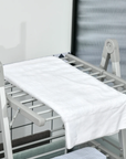 HOMCOM 3-Tier Heated Clothes Airer 300W with Shoe Rack - Silver - image 4