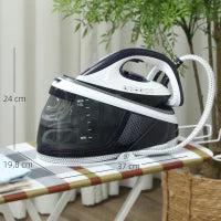 2600W Steam Generator Iron with 1.5L Tank, 8 Bar & Ceramic Soleplate – Blue - image 3