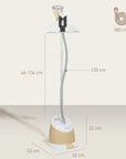1800W Upright Garment Steamer with 1.8L Tank, 36g/min – Gold - image 3