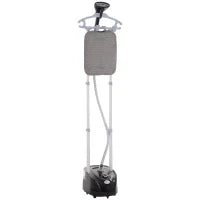 1800W Upright Garment Steamer with 2L Tank & 11 Heat Settings – Black & Grey - image 1