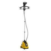 1800W Upright Garment Steamer with 1.4L Tank & 11 Heat Settings – Yellow & Black - image 1
