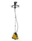 1800W Upright Garment Steamer with 1.4L Tank & 11 Heat Settings – Yellow & Black - image 1