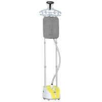1800W Upright Garment Steamer with 2L Tank & 11 Heat Settings – Yellow - image 1