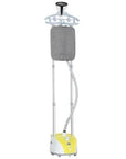 1800W Upright Garment Steamer with 2L Tank & 11 Heat Settings – Yellow - image 1