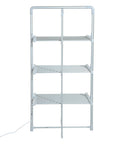 HOMCOM 3-Tier Heated Clothes Airer 300W with 30 Heated Rails - Silver - image 4