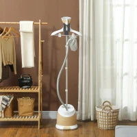 1800W Upright Garment Steamer with 1.8L Tank, 36g/min – Gold - image 2