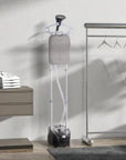 1800W Upright Garment Steamer with 2L Tank & 11 Heat Settings – Black & Grey - image 2